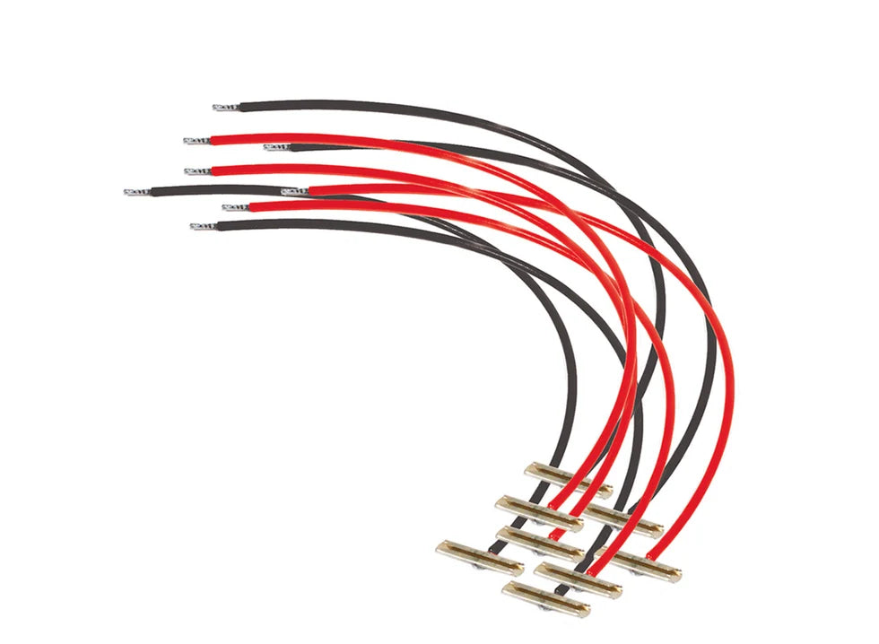PECO PL-82 Lectrics N Gauge Code 80 Power Feed Rail Joiners (4 Pairs)