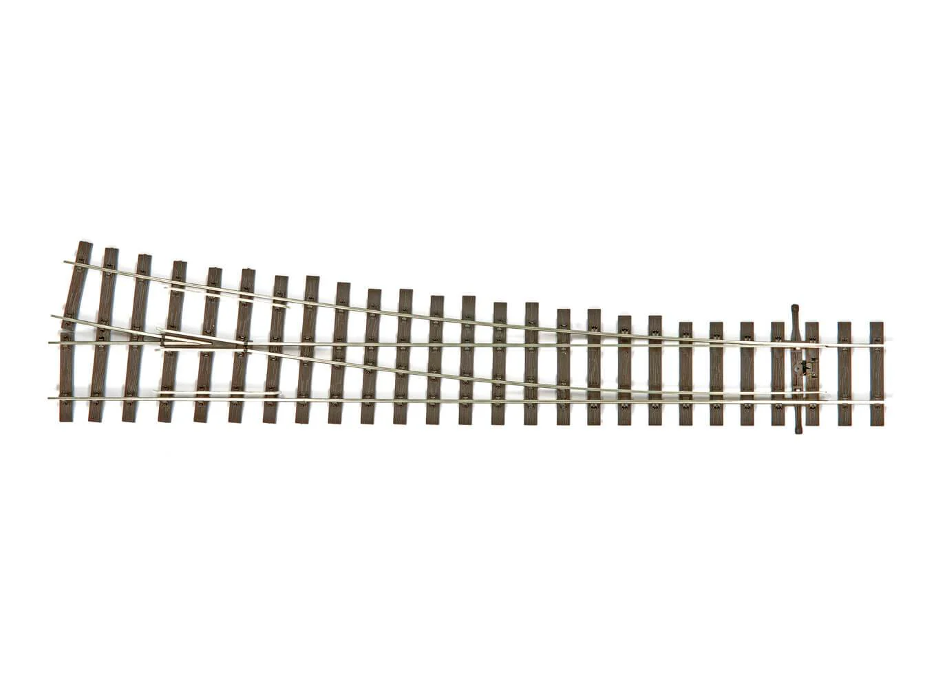 PECO SL-U1188 Streamline OO/HO gauge code 75 bullhead Unifrog large-radius right-hand turnout