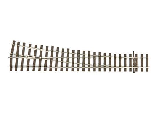 PECO SL-U1188 Streamline OO/HO gauge code 75 bullhead Unifrog large-radius right-hand turnout