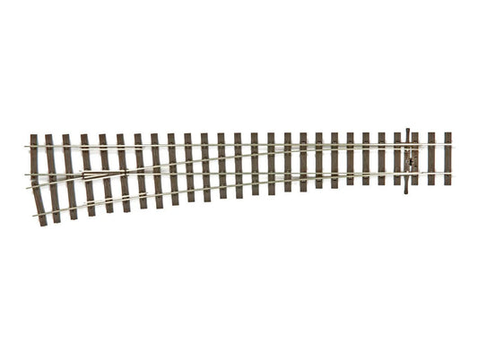 PECO SL-U1189 Streamline OO/HO gauge code 75 bullhead Unifrog large-radius left-hand turnout